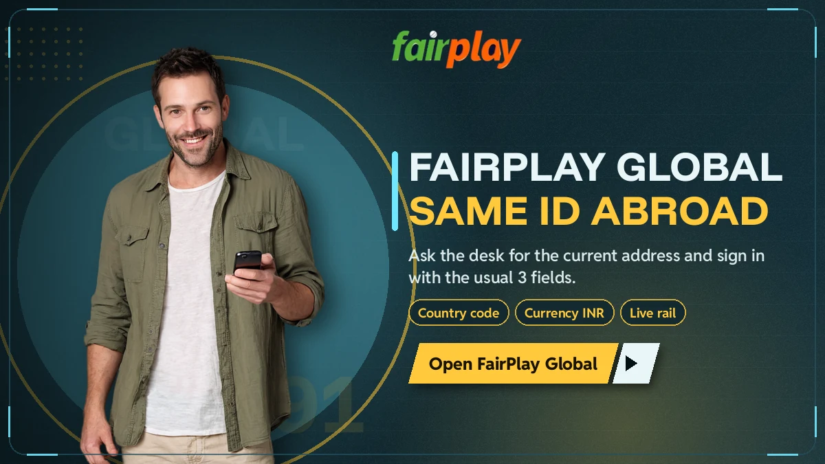 Traveller opening the FairPlay Global address on a phone in an airport lounge